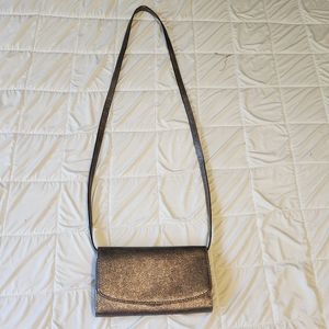 A New Day sparkly crossbody/wristlet bag